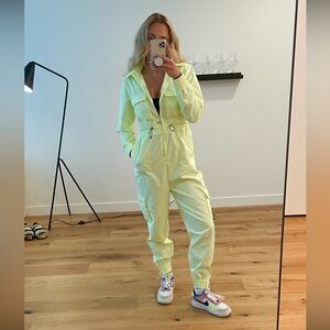 Women's Neon Jumpsuit